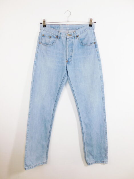 Τζιν παντελόνι LEVI’S 501 Χρώματα: Ανοιχτό Μπλε Διαστάσεις Μέσης: 84cm (33) Υλικό: Βαμβάκι